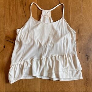 Copper Key Ruffle Bottom Shirt